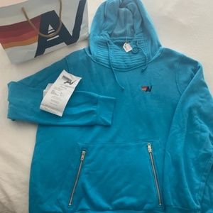 Aviator Nation Ninja Hoodie (Ocean Blue | Size XL)